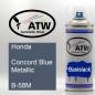 Preview: Honda, Concord Blue Metallic, B-58M: 400ml Sprühdose, von ATW Autoteile West.